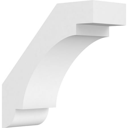 5"W x 14"D x 14"H Standard Aspen Architectural Grade PVC Knee Brace