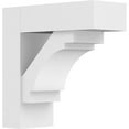 thumbnail image 1 of 5"W x 14"D x 14"H Standard Merced Architectural Grade PVC Bracket with Block Ends, 1 of 11