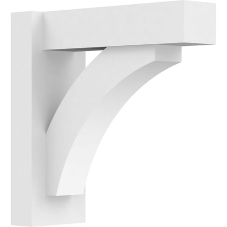 5"W x 14"D x 14"H Thorton Architectural Grade PVC Outlooker with Block Ends