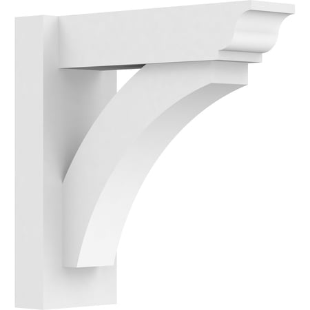 5"W x 14"D x 14"H Thorton Architectural Grade PVC Outlooker with Traditional Ends