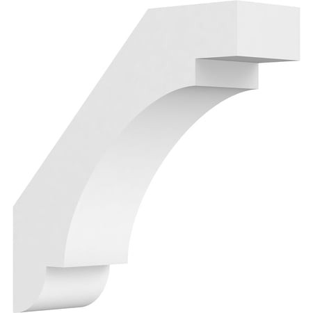 5"W x 18"D x 18"H Standard Aspen Architectural Grade PVC Knee Brace