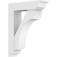 thumbnail image 1 of 5"W x 18"D x 24"H Standard Legacy Architectural Grade PVC Bracket with Traditional Ends, 1 of 8