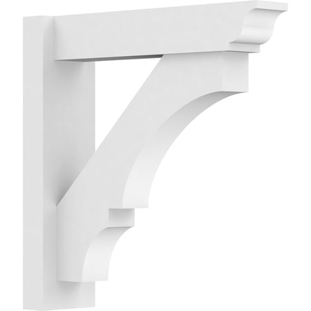 5"W x 20"D x 20"H Balboa Architectural Grade PVC Outlooker with Traditional Ends