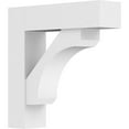 thumbnail image 1 of 5"W x 20"D x 20"H Standard Legacy Architectural Grade PVC Bracket with Block Ends, 1 of 8