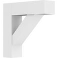 thumbnail image 1 of 5"W x 20"D x 20"H Standard Traditional Architectural Grade PVC Bracket with Block Ends, 1 of 11
