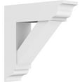 thumbnail image 1 of 5"W x 20"D x 20"H Standard Traditional Architectural Grade PVC Bracket with Traditional Ends, 1 of 11