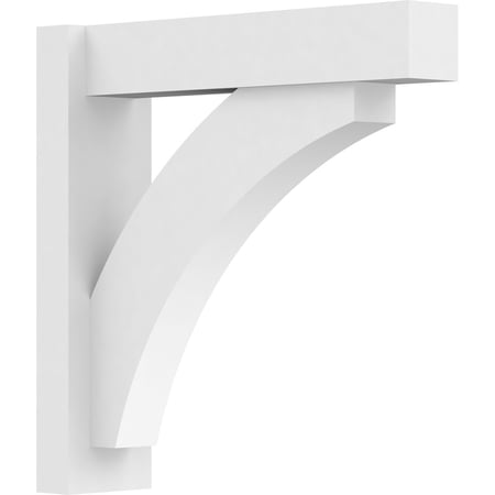 5"W x 20"D x 20"H Thorton Architectural Grade PVC Outlooker with Block Ends