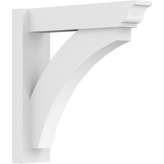 5"W x 20"D x 20"H Thorton Architectural Grade PVC Outlooker with Traditional Ends