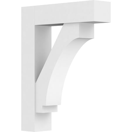 5"W x 20"D x 26"H Standard Imperial Architectural Grade PVC Bracket With Block Ends