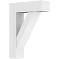 thumbnail image 1 of 5"W x 20"D x 26"H Standard Traditional Architectural Grade PVC Bracket with Block Ends, 1 of 4
