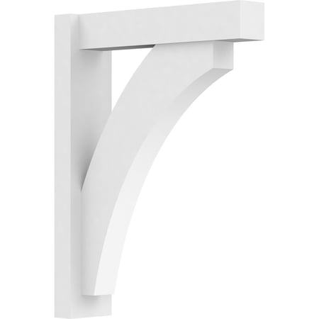 5"W x 20"D x 26"H Thorton Architectural Grade PVC Outlooker with Block Ends