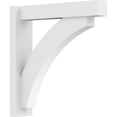 5"W x 24"D x 24"H Thorton Architectural Grade PVC Outlooker with Block Ends