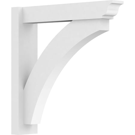 5"W x 24"D x 24"H Thorton Architectural Grade PVC Outlooker with Traditional Ends
