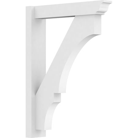 5"W x 24"D x 32"H Balboa Architectural Grade PVC Outlooker with Traditional Ends