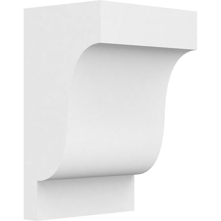 5"W x 4"D x 8"H Standard Newport Architectural Grade PVC Corbel