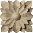 thumbnail image 1 of 5"W x 5"H x 3/4"P Springtime Square Rosette, Rubberwood, 1 of 16