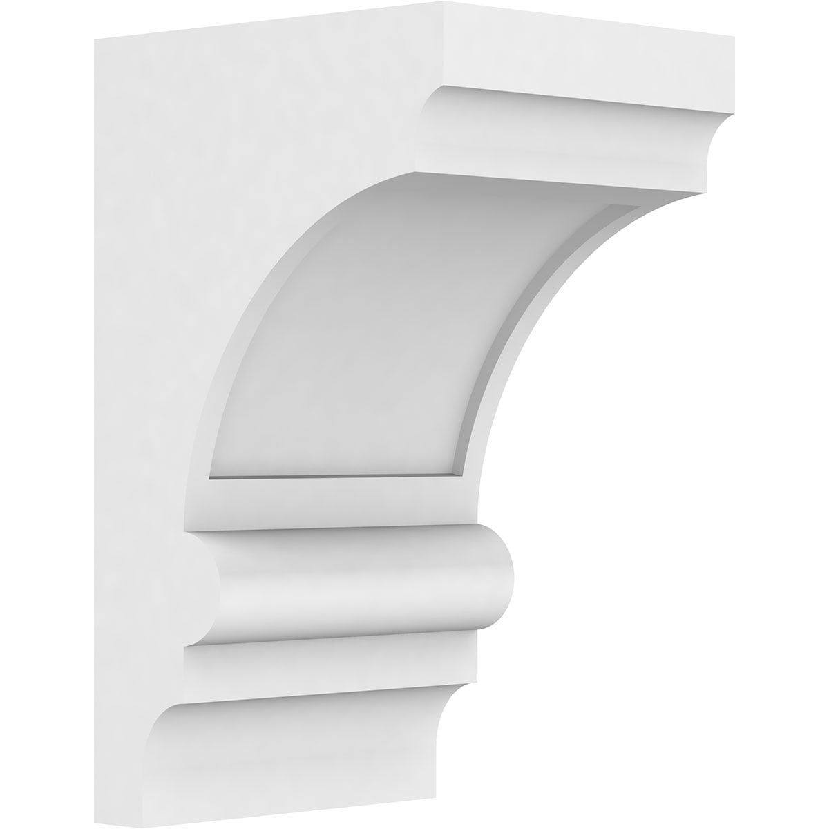 5"W x 6"D x 10"H Standard Diane Architectural Grade PVC Corbel