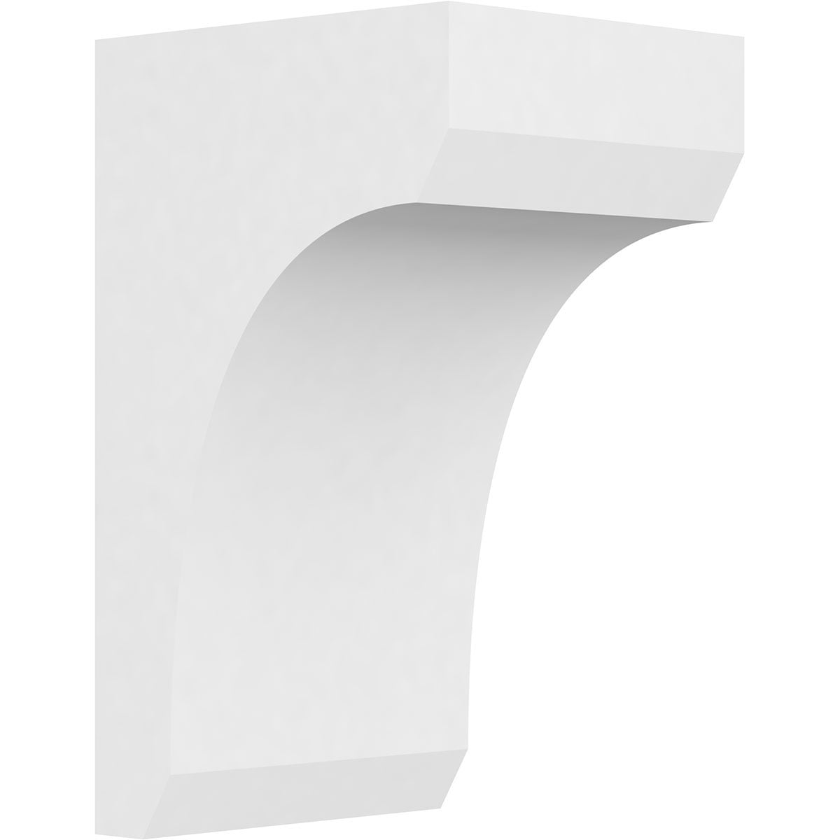 5"W x 6"D x 10"H Standard Legacy Architectural Grade PVC Corbel