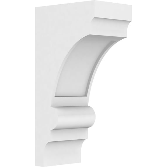 5"W x 8"D x 16"H Standard Diane Architectural Grade PVC Corbel