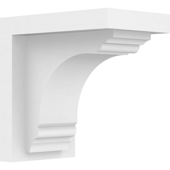 5"W x 8"D x 8"H Standard Warren Architectural Grade PVC Bracket