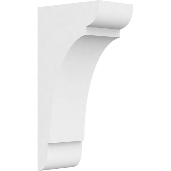 5"W x 9"D x 18"H Standard Olympic Architectural Grade PVC Corbel