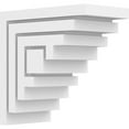 thumbnail image 1 of 5"W x 9"D x 9"H Standard Landon Architectural Grade PVC Bracket, 1 of 11