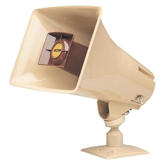 5 Watt 1 Way Paging Horn - Beige (V-1030C)