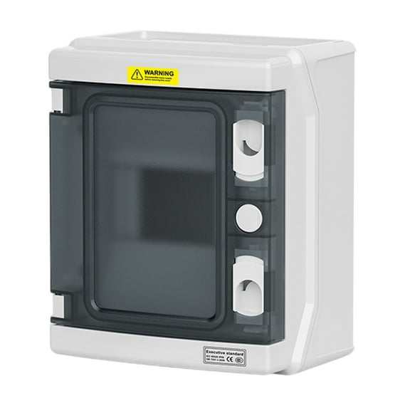 5 Way Electrical Distribution Box Clear Cover Seal Designs Indoor Outdoor Use