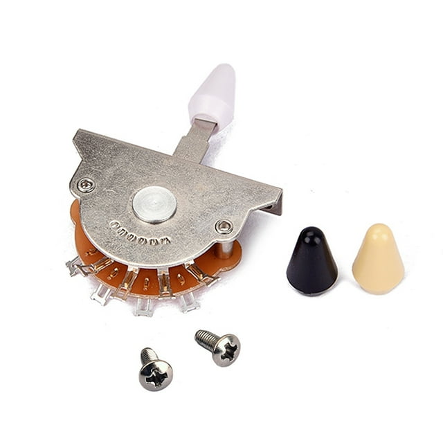 5Way Pickup Selector Lever Switch with Screws and Knob Guitar