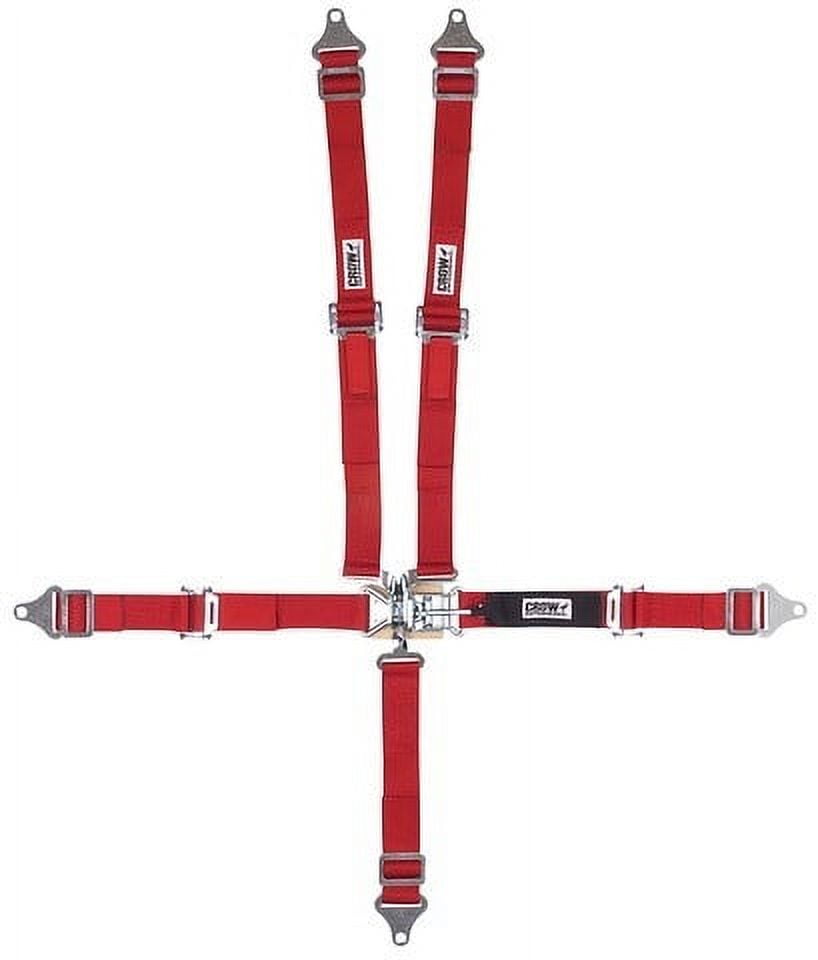 5-Way Restraint 2in Pull Up Adj...Indiv Harness - Walmart.com