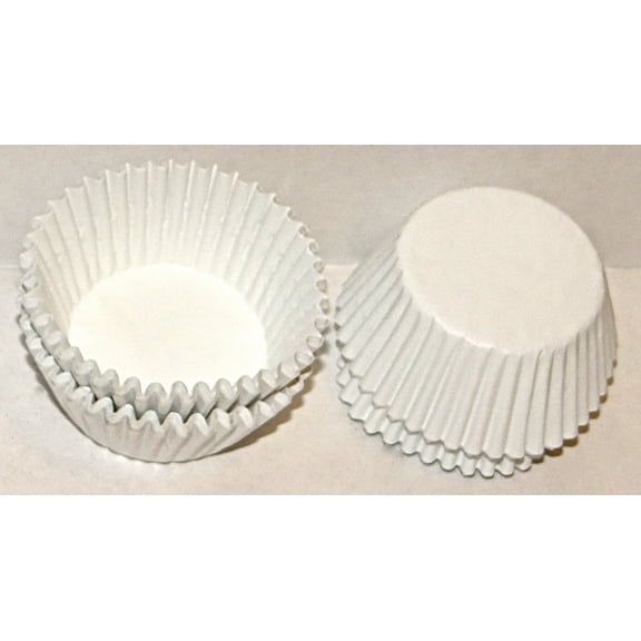 #5 White Paper Candy Cup Cups 1000 Pack Candy Making Supplies