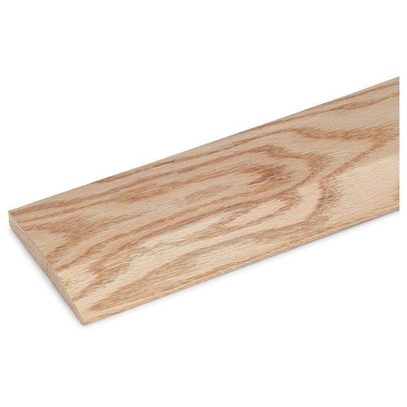 5" Wide X 5/8" HIGH Unfinished Oak Half Threshold (Reducer Threshold) (3 FT) 3 Feet