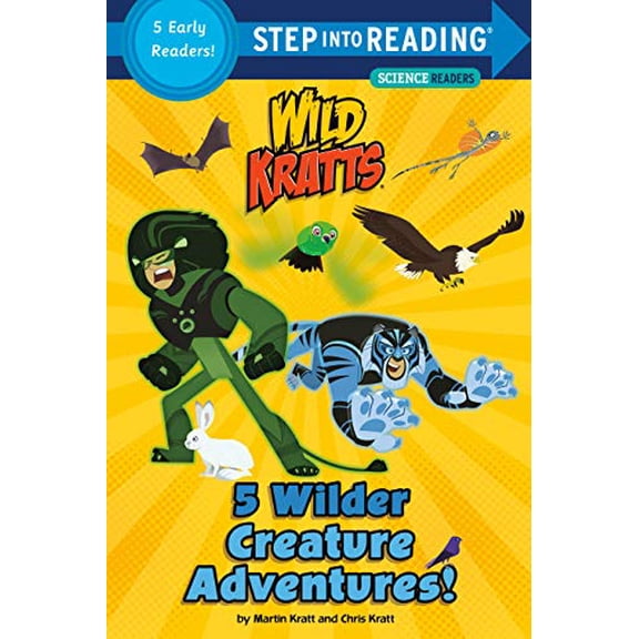 Pre-Owned 5 Wilder Creature Adventures (Wild Kratts) (Paperback) 1101939176 9781101939178
