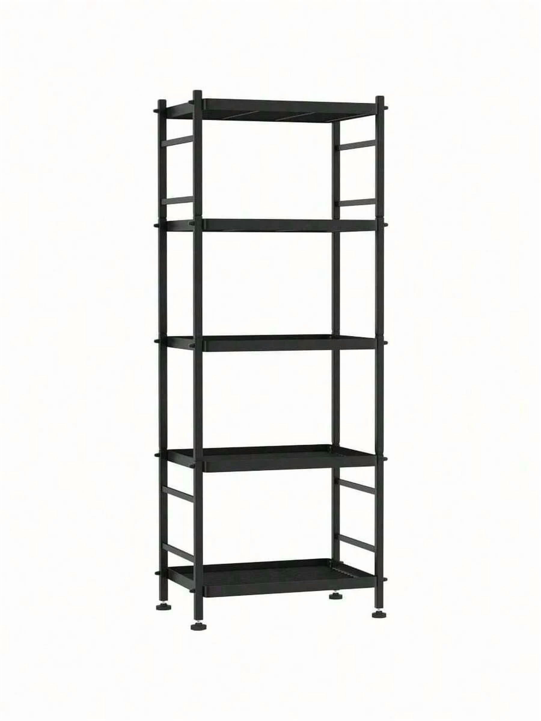 5-Wire Shelving Metal Storage Rack Shelves, Standing Storage Shelf ...
