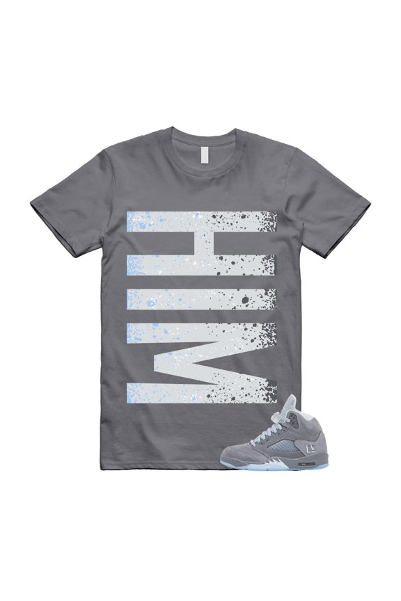 5 Wolf Grey 2026 Ice Blue Light Graphite White Icy T Shirt Match HIM VERT