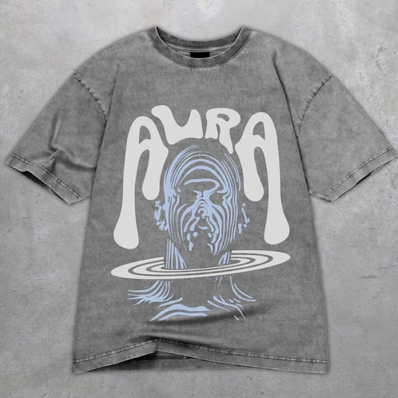 5 Wolf Grey 5s Light Graphite Color Washed Shirt, Aura, Shirts Match Sneakers