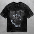 thumbnail image 1 of 5 Wolf Grey 5s Light Graphite Washed Shirt, Mind Control, Shirts Match Sneakers, 1 of 3