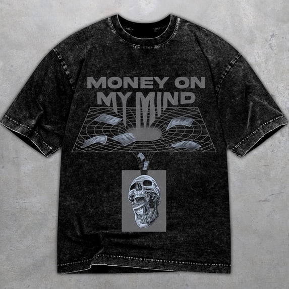 5 Wolf Grey 5s Light Graphite Washed Shirt, Money Mind, Shirts Match Sneakers