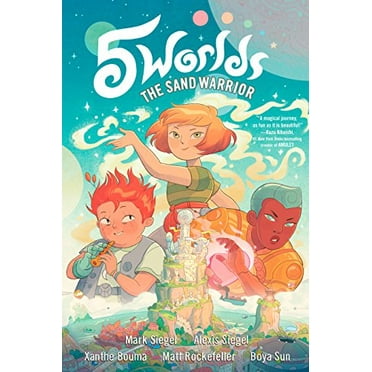 Pre-Owned 5 Worlds Book 1: The Sand Warrior: (A Graphic Novel) (Paperback) 110193588X 9781101935880