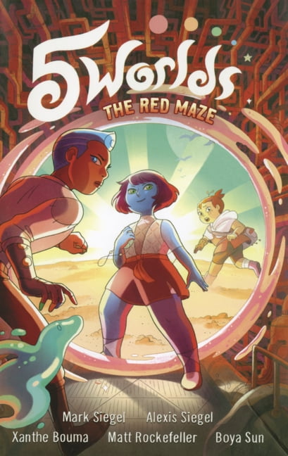 5 Worlds Red Maze, Book 3, (Hardcover)