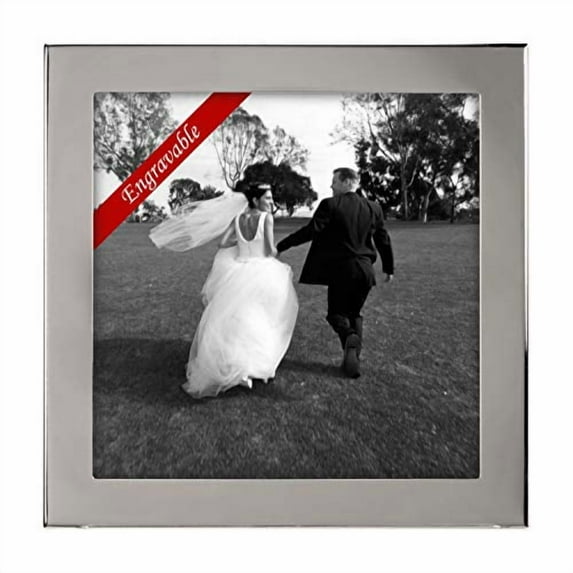 5 X 5 PICTURE FRAME, BRIGHT SILVER, ESSENTIALS