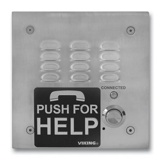 Viking Electronics Stainless Steel Emergency Phone (E160030A)