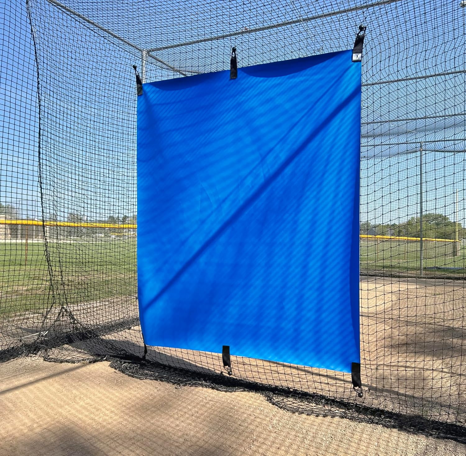 5 X 6 - Outdoor Batting Cage Backstop (GBCC) - 6 Point Fastener System ...