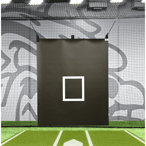 5 X 6 Strike Zone Box Baseball Backstop - Professional Hitting Facility Backstops - Heavy-Duty 22 oz Vinyl (GBCC)
