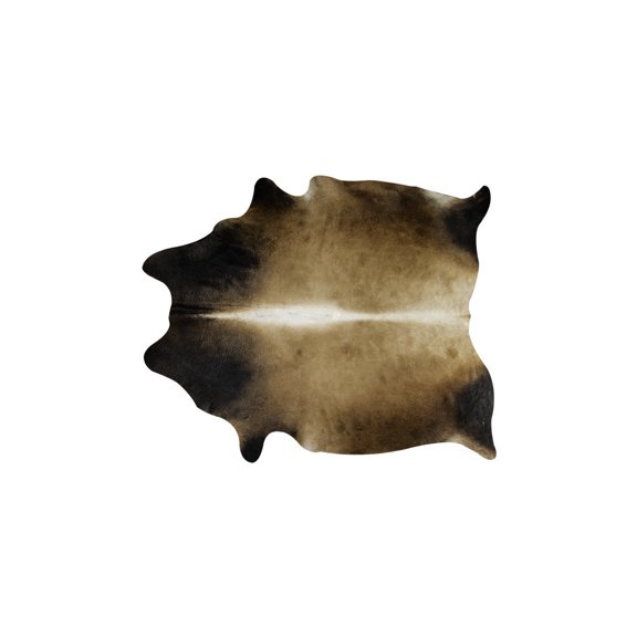 HomeRoots 544321 5 x 7 ft. Cowhide Hand Knotted Novelty Area Rug, Tan