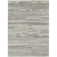 thumbnail image 1 of HomeRoots 514920 10 x 14 ft. Ivory Tan & Brown Abstract Power Loom Distressed Stain Resistant Rectangle Area Rug, 1 of 5