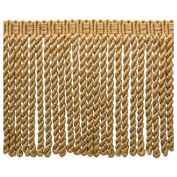 5 Yard Value Pack - 6 Inch Long/ Bullion Fringe Trim/Style# BFSCR6 / Color: E16C (15 Ft / 4.6 Meters)