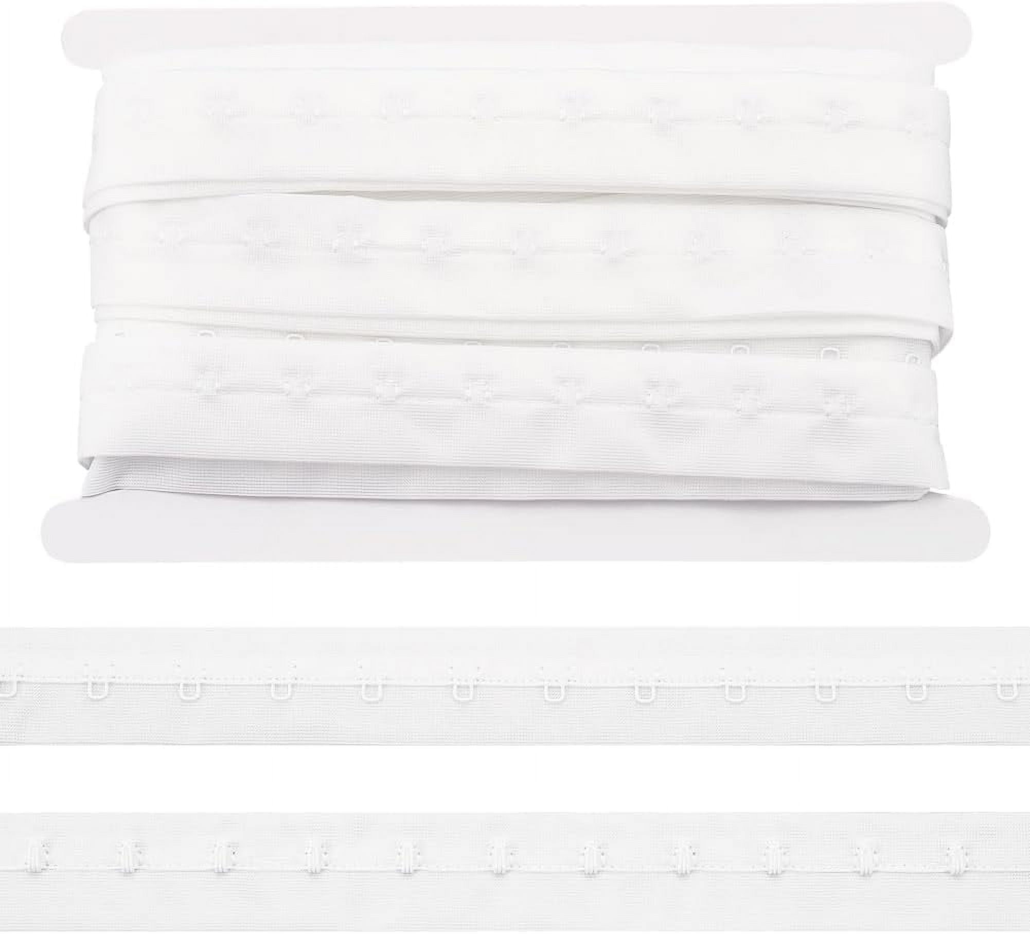 5 Yards 1 Row Hook Eye Tape Trim Tape for Bra Undergarment Sewing ...