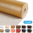 thumbnail image 1 of 5 Yards 54" Wide Vinyl Faux Leather Fabric Cotton Back Home Decor Fabric for Hand Crafts DIY Craft Upholstery, 1 of 6
