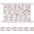 thumbnail image 1 of 5 Yards Cotton Sewing Tape with Metal Ring for Shoe Bag Accessories White 19x2mm, 1 of 6